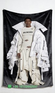 Balenciaga Throw Blankets